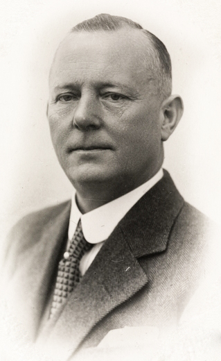 Portrett av P. M. Rowde